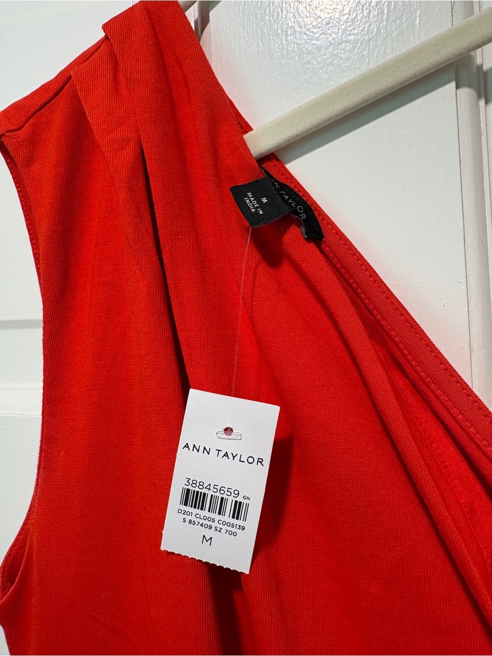NEW Ann Taylor Ruched One-Shoulder Top - Picture 6 of 7